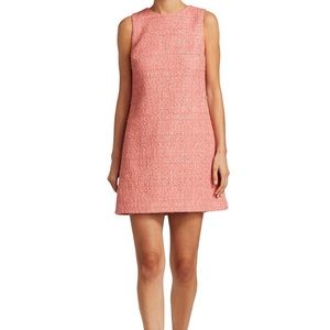 Alice & Olivia Coley Tweed Shift Dress